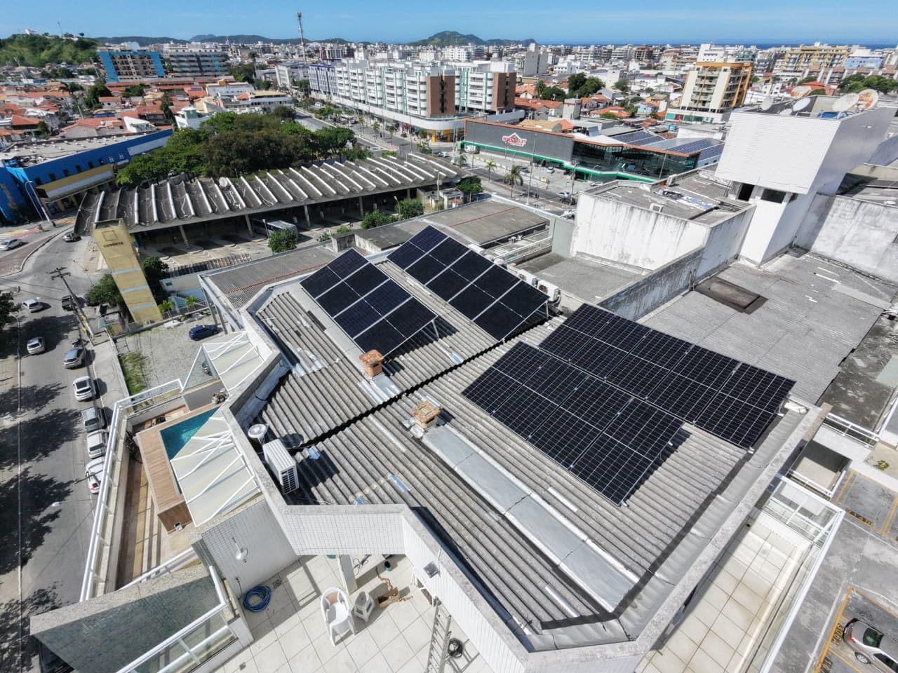 Residencial · 11,9 kWp — Cabo Frio · Centro